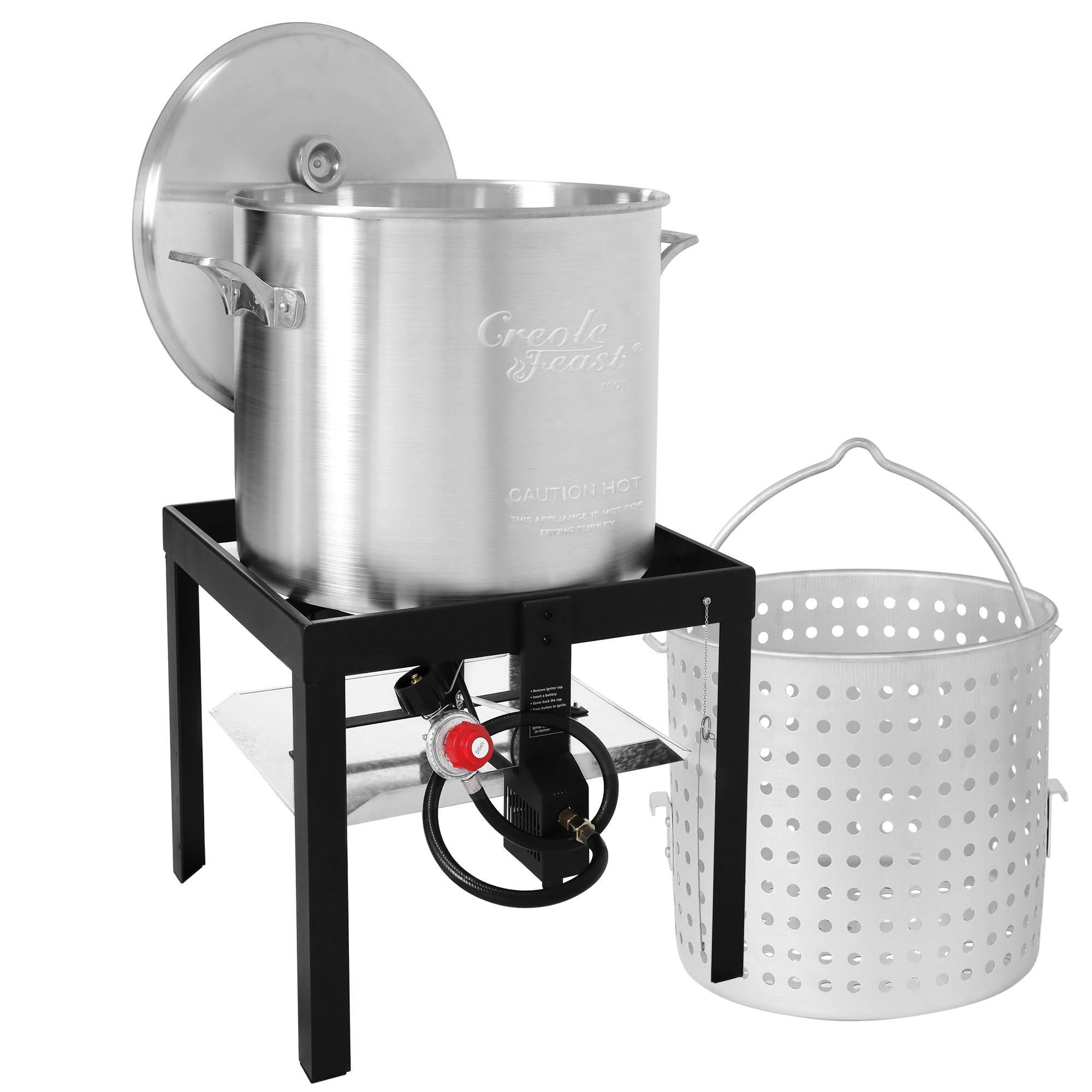 Outdoor Gourmet Double-Basket Jet Fryer