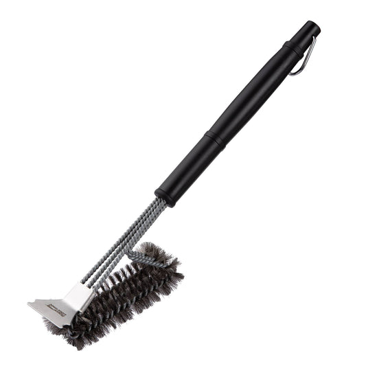 17-Inch Grill Cleaning Brush and Scraper