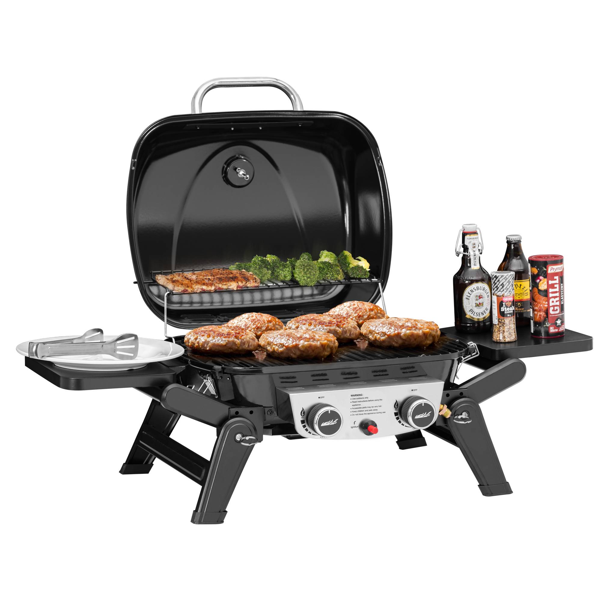 Best two burner grill best sale