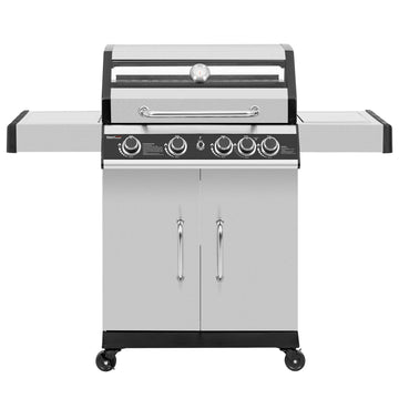 4-Burner Gas Grill with Side Burner