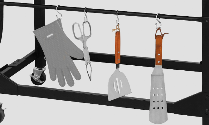 Hanging Rack with Hooks